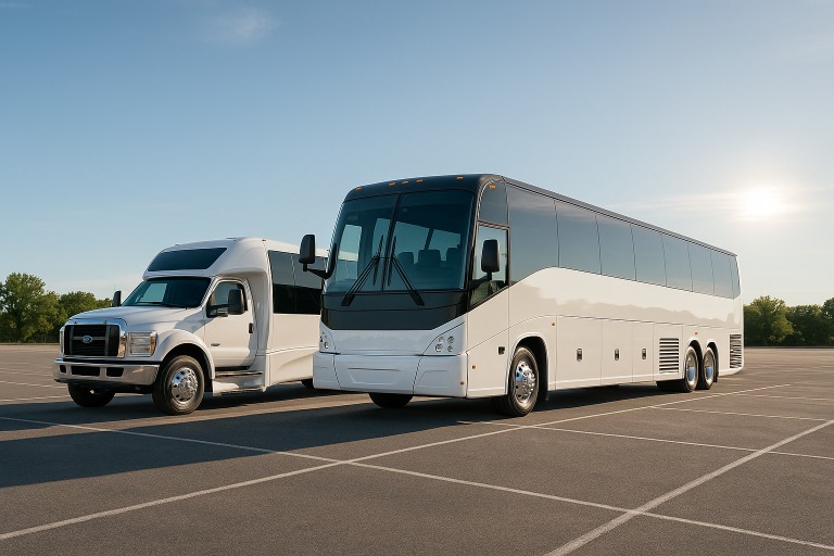 Charter Bus in Santa Clara