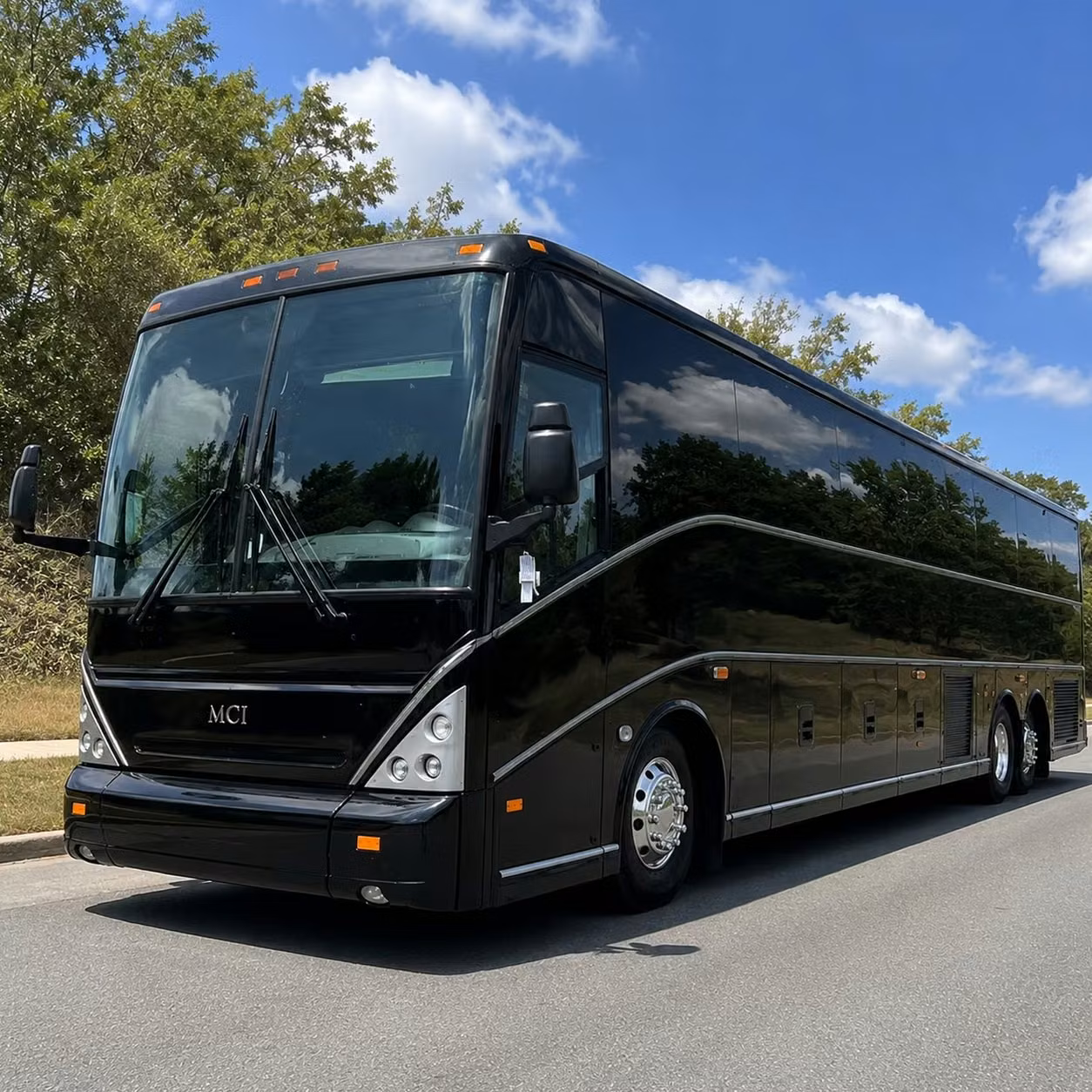 charter bus rentals for large santa clara prom groups traveling together