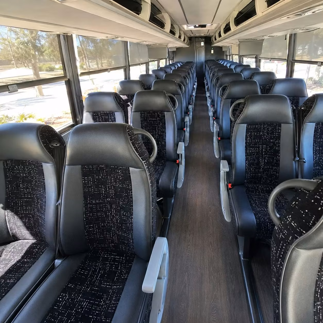 charter bus rentals for santa clara weddings
