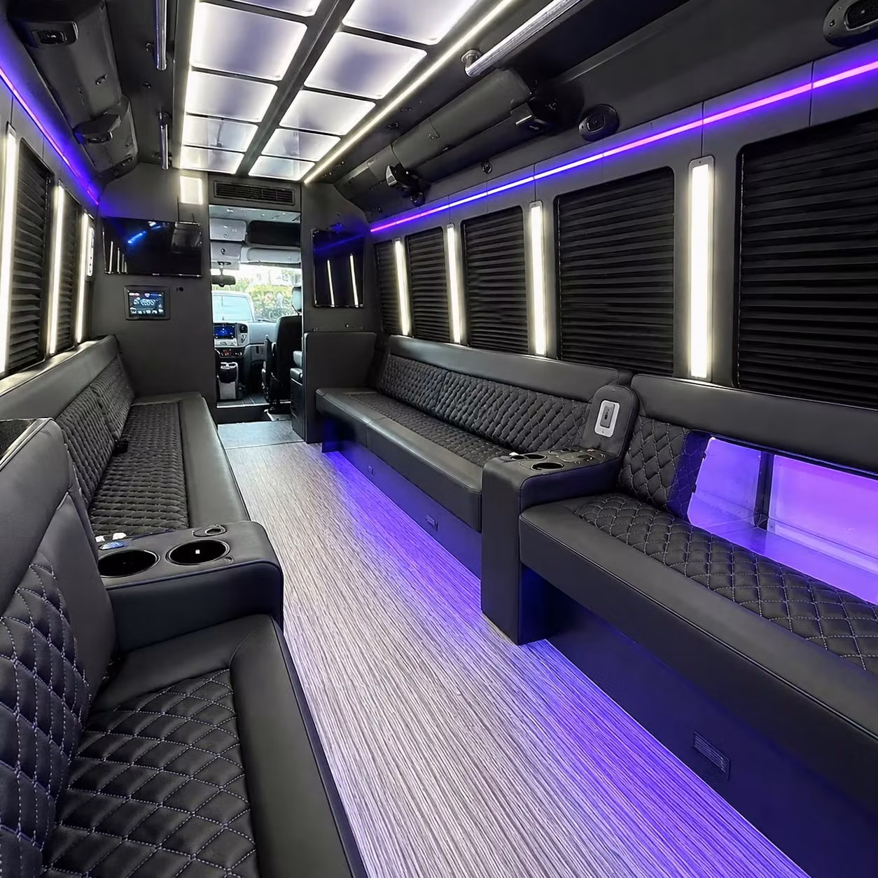 party bus interior