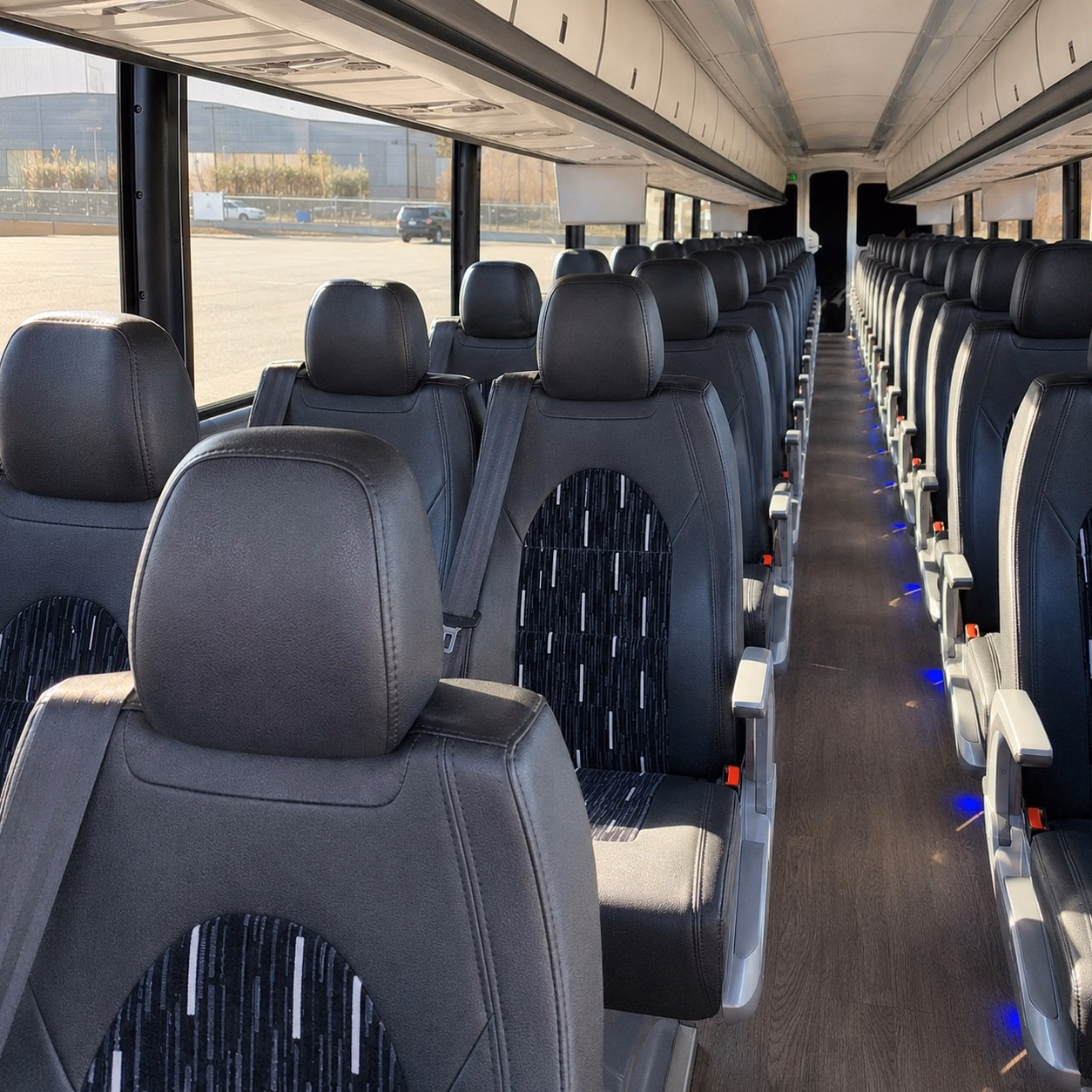 santa clara charter bus
