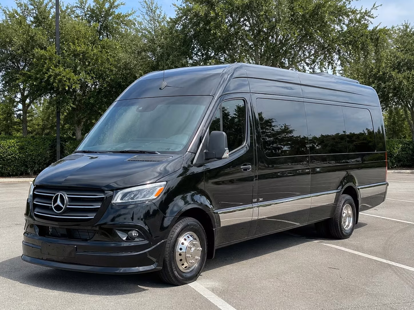 santa clara sprinter van rental with driver