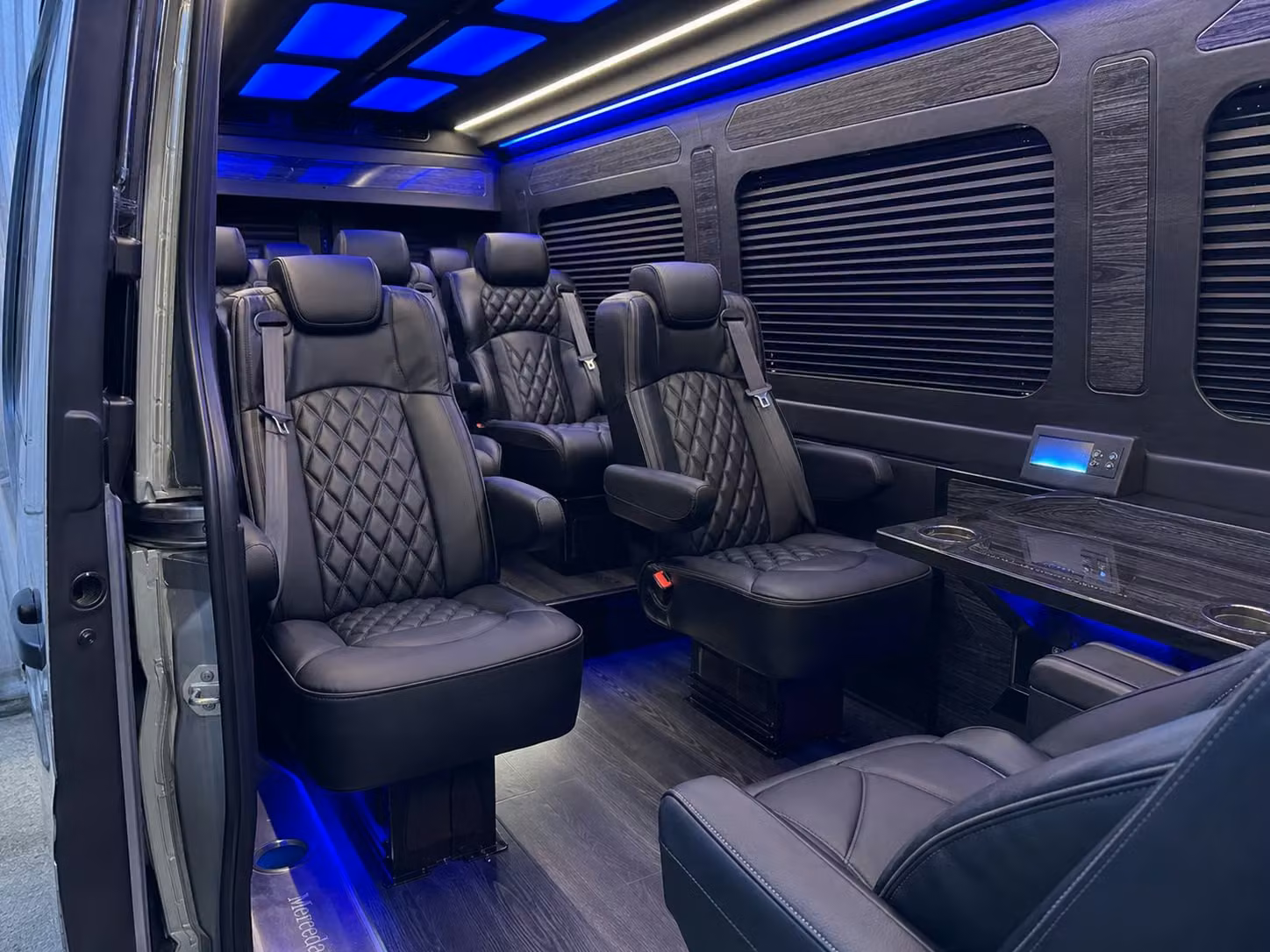 sprinter van transportation for groups and events across santa clara